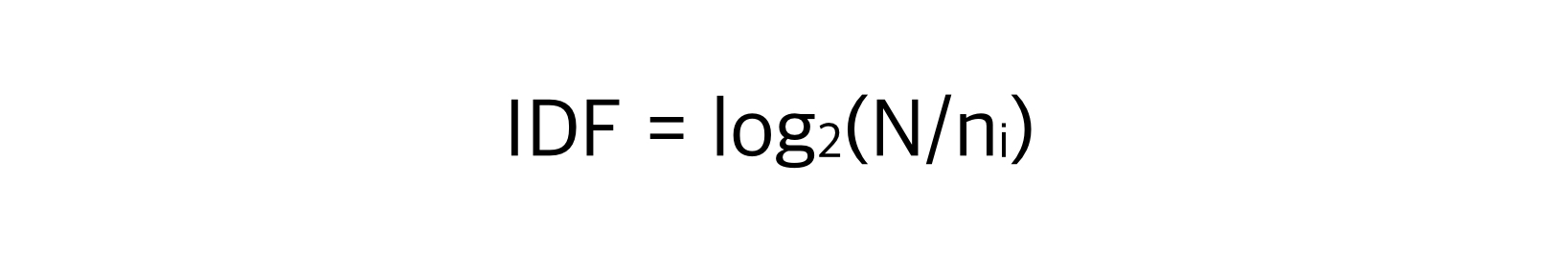 IDF equation